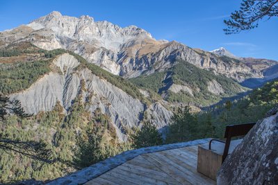 vue depuis le belvédère du Serre