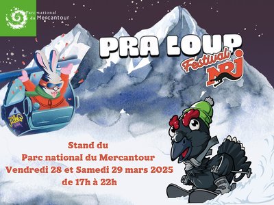 Stand du Parc national du Mercantour au PraLoup Festival 2025 : Le Tétras-Lyre en Star !_Pra Loup 1600