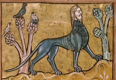 Manticore, Bestiaire du 13e siècle, Rochester