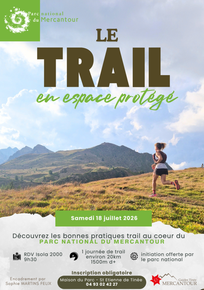 Le trail en espace protégé_Isola 2000