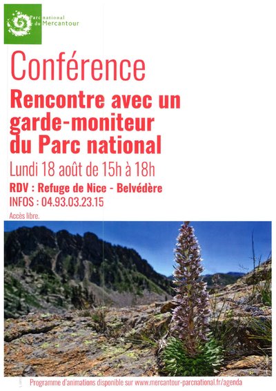 Rencontre avec un garde-moniteur du Parc national_Belvédère