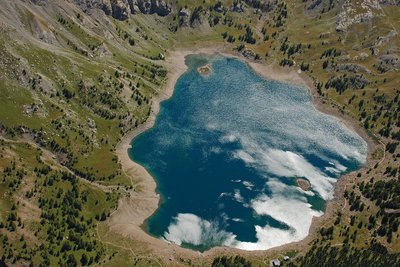 Le lac d'Allos