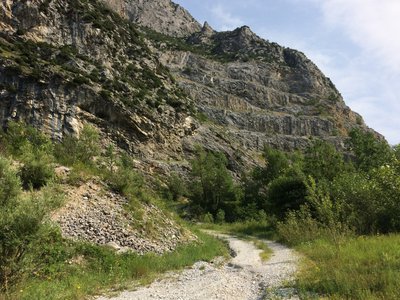 All’interno del sito della ex cava Cementir