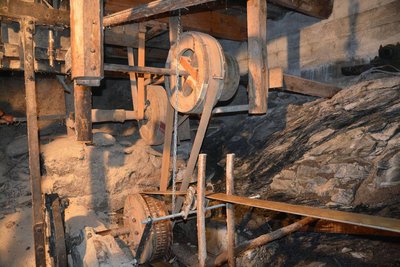 Scierie hydraulique de Meolans-Revel, filière bois et artisanat en Ubaye