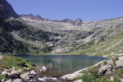 Lago sottano della Sella