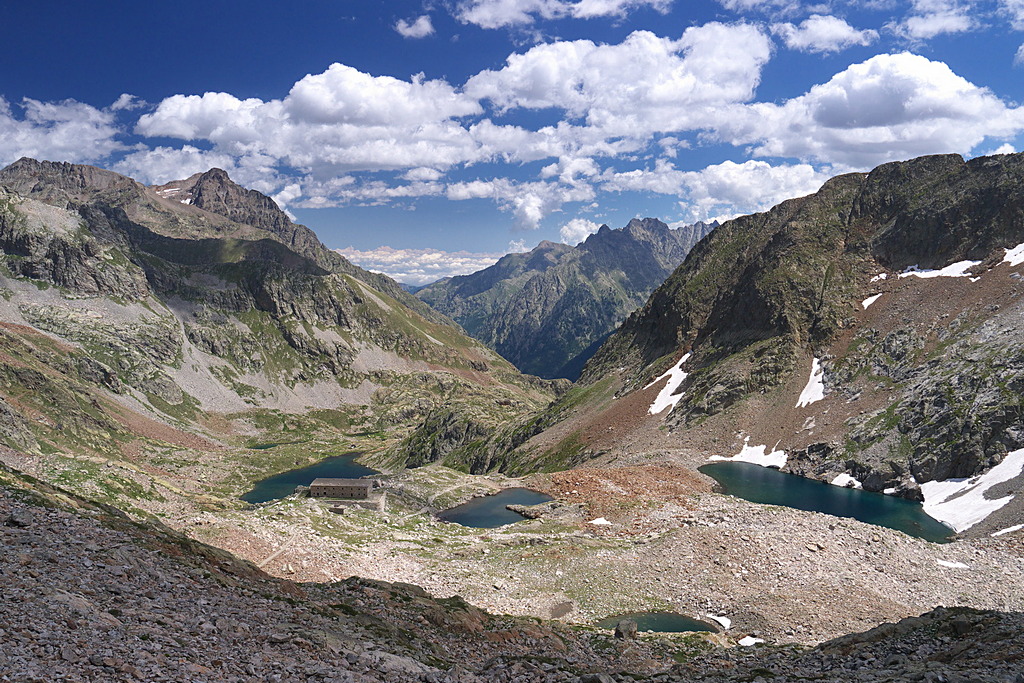 I Laghi superiori di Valscura dalla Bassa del Druos