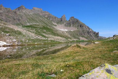 Lac de la Roche Trouée, vallon de Gialorgues