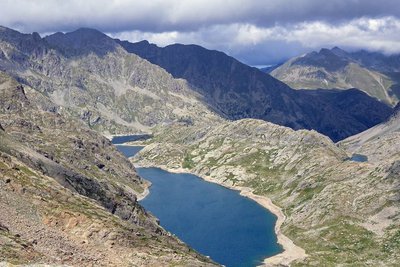 Randonnée Vallée des Merveilles : le lac Basto, le lac Noir, et le lac Vert