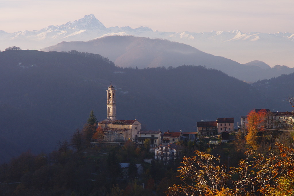 Luci del tramonto a Pra di Roburent